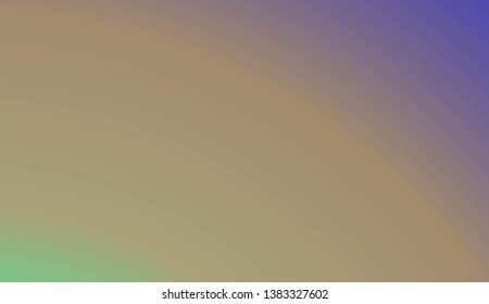 Smooth Abstract Colorful Gradient Backgrounds. For Brochure, Banner, Wallpaper, Mobile Screen. Vector Illustration.
