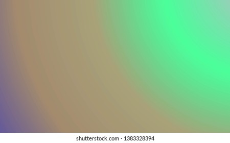 Smooth Abstract Colorful Gradient Backgrounds. For Brochure, Banner, Wallpaper, Mobile Screen. Vector Illustration.