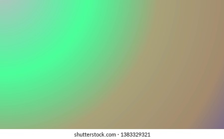Smooth Abstract Colorful Gradient Backgrounds. For Brochure, Banner, Wallpaper, Mobile Screen. Vector Illustration.