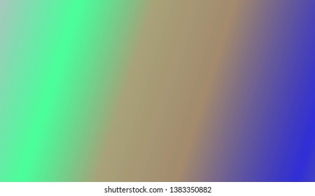 Smooth Abstract Colorful Gradient Backgrounds. For Brochure, Banner, Wallpaper, Mobile Screen. Vector Illustration.