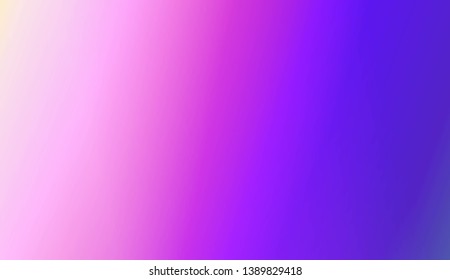 Smooth Abstract Colorful Gradient Backgrounds. For Website Pattern, Banner Or Poster. Vector Illustration