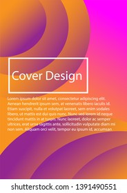 Smooth Abstract Colorful Gradient Backgrounds. For Your Graphic Wallpaper, Cover Book, Banner. Vector Illustration - Vector - Vecto
