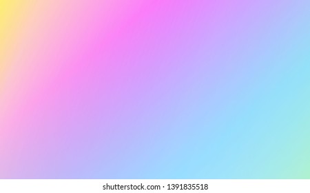 Smooth Abstract Colorful Gradient Backgrounds. For Website Pattern, Banner Or Poster. Vector Illustration