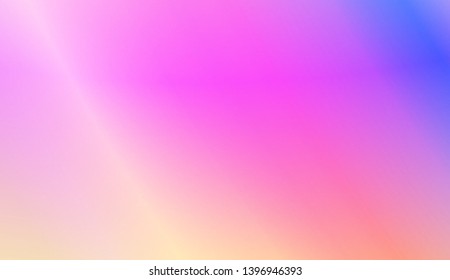 Smooth Abstract Colorful Gradient Backgrounds. For Website Pattern, Banner Or Poster. Vector Illustration