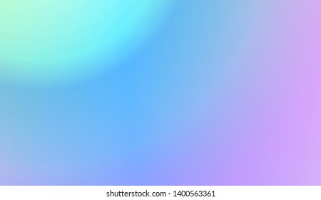 Smooth Abstract Colorful Gradient Backgrounds. For Website Pattern, Banner Or Poster. Vector Illustration
