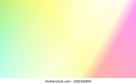 Smooth Abstract Colorful Gradient Backgrounds. For Website Pattern, Banner Or Poster. Vector Illustration