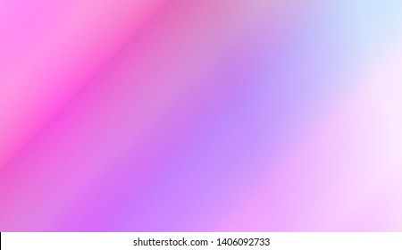 Smooth Abstract Colorful Gradient Backgrounds. For Website Pattern, Banner Or Poster. Vector Illustration