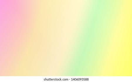 Smooth Abstract Colorful Gradient Backgrounds. For Website Pattern, Banner Or Poster. Vector Illustration