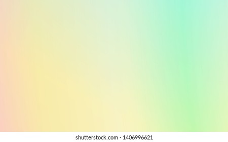 Smooth Abstract Colorful Gradient Backgrounds. For Website Pattern, Banner Or Poster. Vector Illustration