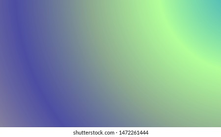 Smooth Abstract Colorful Gradient Backgrounds. For Brochure, Banner, Wallpaper, Mobile Screen. Vector 
