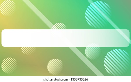 Smooth Abstract Colorful Gradient geometric Background with Line, Circle.s. For Cover Page, Poster, Banner Of Websites. Vector Illustration