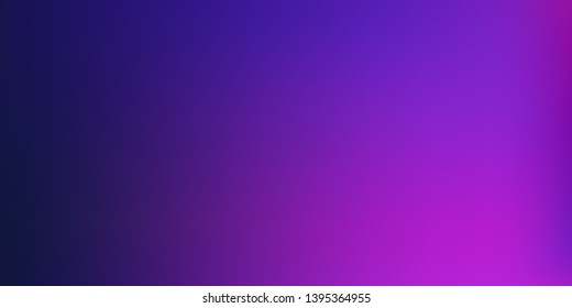 Smooth abstract colorful mesh background. Horizontal layout. Soft fuchsia, magenta blurred  gradient.  Modern blazing backdrop for poster, banner, mobile app screen, invitation.  Vector design