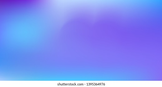 Smooth abstract colorful mesh background. Horizontal layout. Soft blue, flowing osean  blurred gradient.  Modern blazing backdrop for poster, banner, mobile app screen, invitation.  Vector design