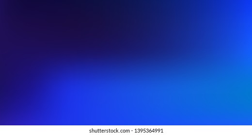 Smooth abstract colorful mesh background. Horizontal layout. Soft blue, flowing osean  blurred gradient.  Modern blazing backdrop for poster, banner, mobile app screen, invitation.  Vector design