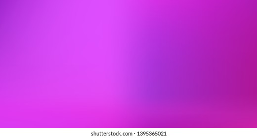 Smooth abstract colorful mesh background. Horizontal layout. Soft fuchsia, magenta blurred  gradient.  Modern blazing backdrop for poster, banner, mobile app screen, invitation.  Vector design