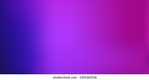 Smooth abstract colorful mesh background. Horizontal layout. Soft fuchsia, magenta blurred  gradient.  Modern blazing backdrop for poster, banner, mobile app screen, invitation.  Vector design