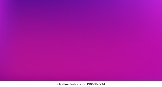 Smooth abstract colorful mesh background. Horizontal layout. Soft fuchsia, magenta blurred  gradient.  Modern blazing backdrop for poster, banner, mobile app screen, invitation.  Vector design