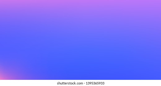 Smooth abstract colorful mesh background. Horizontal layout. Soft fuchsia, magenta blurred  gradient.  Modern blazing backdrop for poster, banner, mobile app screen, invitation.  Vector design