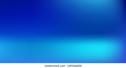 Smooth abstract colorful mesh background. Horizontal layout. Soft blue, flowing osean  blurred gradient.  Modern blazing backdrop for poster, banner, mobile app screen, invitation.  Vector design
