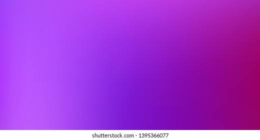 Smooth abstract colorful mesh background. Horizontal layout. Soft fuchsia, magenta blurred  gradient.  Modern blazing backdrop for poster, banner, mobile app screen, invitation.  Vector design