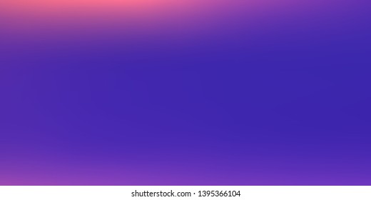 Smooth abstract colorful mesh background. Horizontal layout. Soft fuchsia, magenta blurred  gradient.  Modern blazing backdrop for poster, banner, mobile app screen, invitation.  Vector design