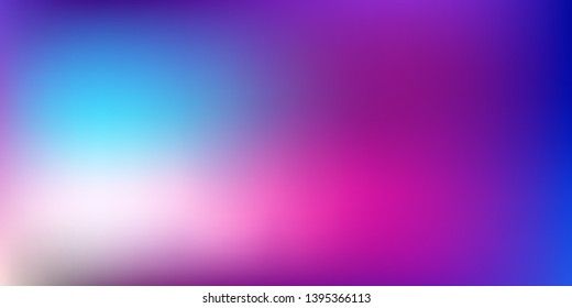 Smooth abstract colorful mesh background. Horizontal layout. Soft fuchsia, magenta blurred  gradient.  Modern blazing backdrop for poster, banner, mobile app screen, invitation.  Vector design