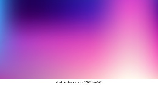 Smooth abstract colorful mesh background. Horizontal layout. Soft fuchsia, pink  blurred  gradient.  Modern blazing backdrop for poster, banner, mobile app screen, invitation.  Vector design