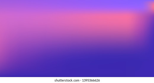 Smooth abstract colorful mesh background. Horizontal layout. Soft fuchsia, pink  blurred  gradient.  Modern blazing backdrop for poster, banner, mobile app screen, invitation.  Vector design