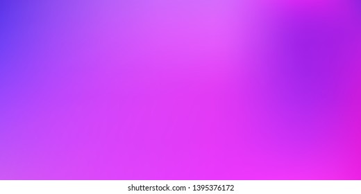 Smooth abstract colorful mesh background. Horizontal layout. Soft fuchsia, magenta blurred  gradient.  Modern blazing backdrop for poster, banner, mobile app screen, invitation.  Vector design