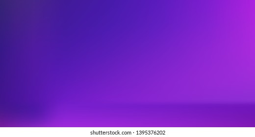 Smooth abstract colorful mesh background. Horizontal layout. Soft fuchsia, magenta blurred  gradient.  Modern blazing backdrop for poster, banner, mobile app screen, invitation.  Vector design