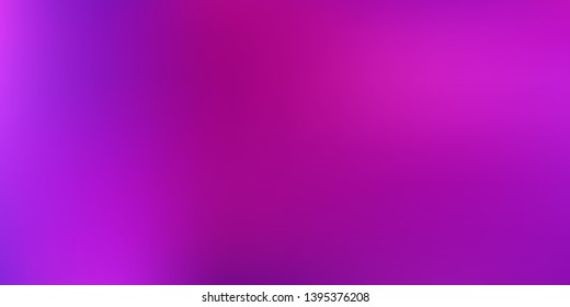 Smooth abstract colorful mesh background. Horizontal layout. Soft fuchsia, magenta blurred  gradient.  Modern blazing backdrop for poster, banner, mobile app screen, invitation.  Vector design