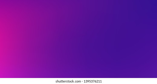 Smooth abstract colorful mesh background. Horizontal layout. Soft fuchsia, magenta blurred  gradient.  Modern blazing backdrop for poster, banner, mobile app screen, invitation.  Vector design