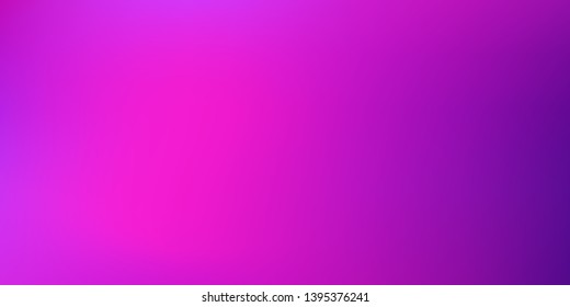 Smooth abstract colorful mesh background. Horizontal layout. Soft fuchsia, magenta blurred  gradient.  Modern blazing backdrop for poster, banner, mobile app screen, invitation.  Vector design