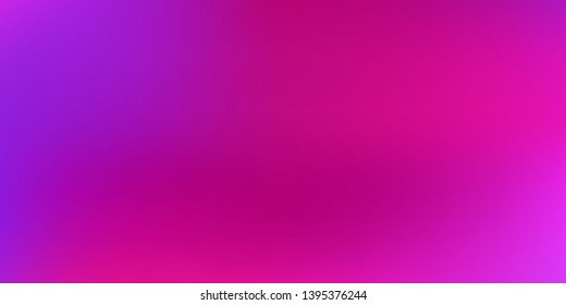 Smooth abstract colorful mesh background. Horizontal layout. Soft fuchsia, magenta blurred  gradient.  Modern blazing backdrop for poster, banner, mobile app screen, invitation.  Vector design