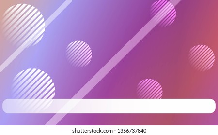 Smooth Abstract geometric Colorful Gradient Background with Line, Circle.s. For Cover Page, Poster, Banner Of Websites. Vector Illustration