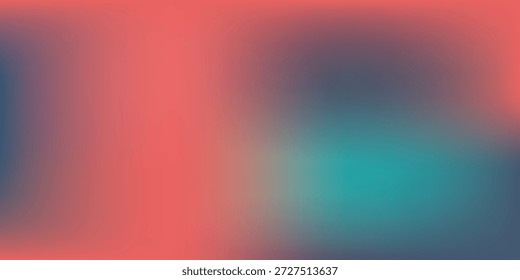 Um gradiente suave e abstrato misturando rosa coral e azul azul escuro, criando um pano de fundo moderno e vibrante.
