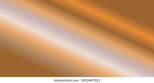 A smooth, abstract gradient featuring metallic tones of bronze, gold, and silver, with a diagonal stripe pattern.