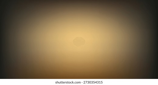 Un gradiente suave y abstracto que pasa de un amarillo-naranja brillante en el centro a marrón oscuro y negro en los bordes, creando una atmósfera cálida y acogedora.