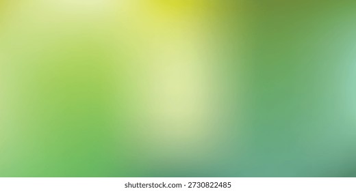 Un gradiente suave y abstracto que pasa de un amarillo brillante en la parte superior a varios tonos de verde, creando una imagen suave y calmante.