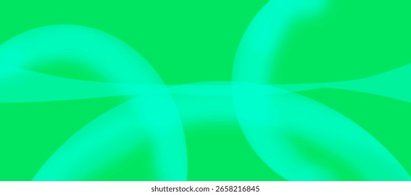 Smooth abstract green curves flow gracefully, ideal for covers, banners, flyers, brochures, cards, wallpapers, and web backgrounds.