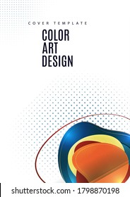 Leichte abstrakte Schnittformen. Farbige Werbebanner zum Verkauf. Saisonale Rabatte. Vorlage mit Kopienraum für Marketing. Vektorgrafik