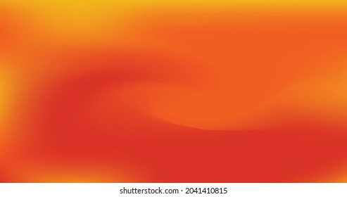 Smooth abstract orange rush colored background