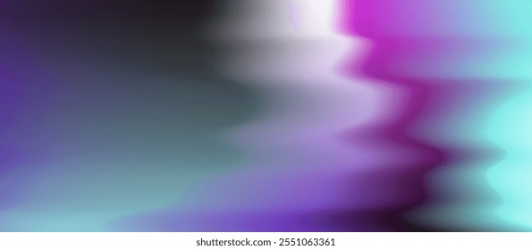 Smooth, abstract vector illustration with a dreamy gradient blend of purple, pink, blue, and teal hues. The flowing transitions create a serene and modern aesthetic, perfect for background.