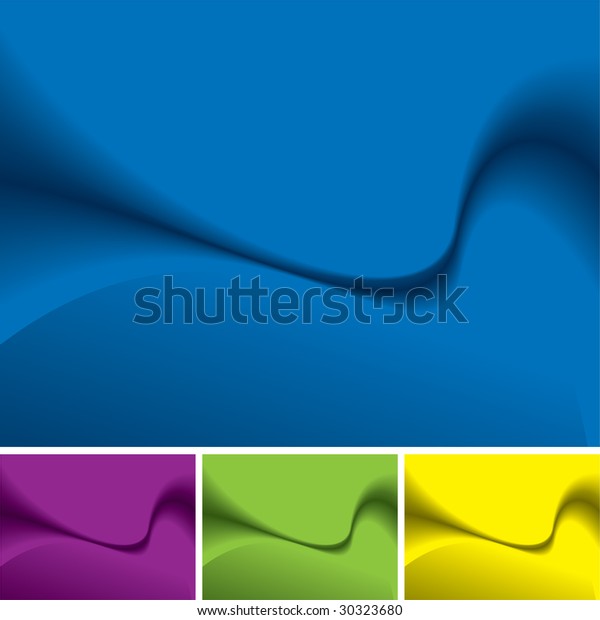 Smooth abstract wave background with color\
variation and wave\
effect