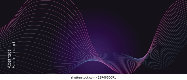 Suavizado Abstracto Onda Morado Fondo