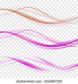Smooth abstract waves set