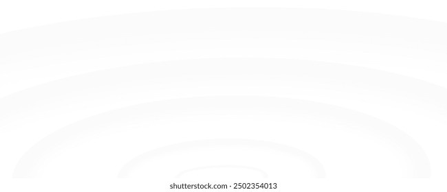 Diseño abstracto suave de la onda blanca con curvas y Gradientes fluidos, ideal para los fondos modernos y minimalistas