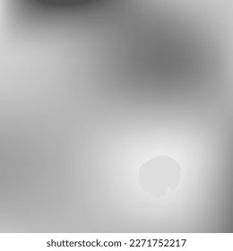 Smooth Aluminium Digital Trendy Blurry Wallpaper. Black Grey Minimal White Gradient Background. Empty Vector Watercolor Monochrome Gradient Mesh. Silver Dark Liquid Metallic Smooth Surface.