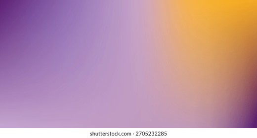 Smooth Art Gradient Background in Purple, Gold, and White Tones Simple Modern Art