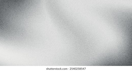 smooth black white background gray gradient with grainy texture and soft transitions between light and dark tones.